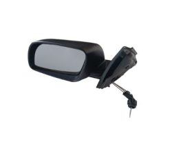 Left Side Door Mirror Manual + Wire - VW Polo Vivo - 2010-2014
