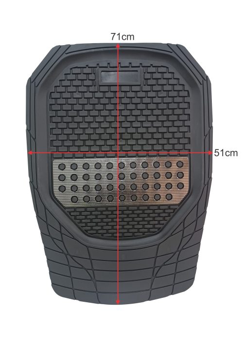 Universal Rubber Mat Set - 4 Piece - Image 2