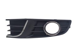 VW Polo Vivo - Left Side - Bumper Grill - With Hole - With Chrome Moulding - 2014-2018
