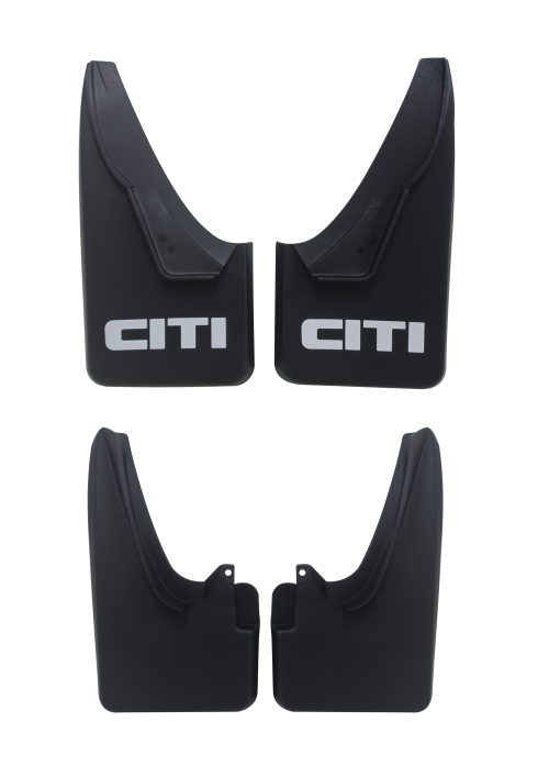 VW Citi Golf - Mudflaps - Black & White