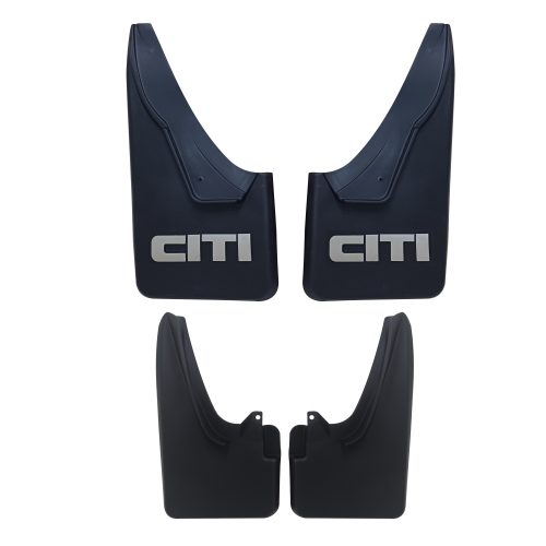 VW Citi Golf - Chrome Mudflaps