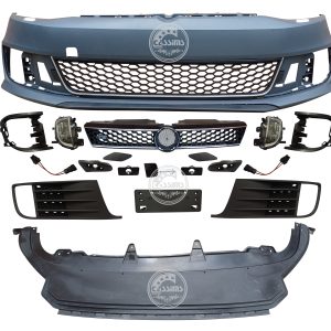 Front Bumper Kit - VW Jetta 6 - 2012-2015