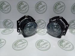 Mitsubish Pajero Fog Lamps + Bumper Grills L+R 2016-2018
