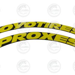TOYO TIRES PROXES – Tyre Decals/Stickers