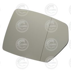 VW Polo 8 Right Side Mirror Glass + Heater 2018+