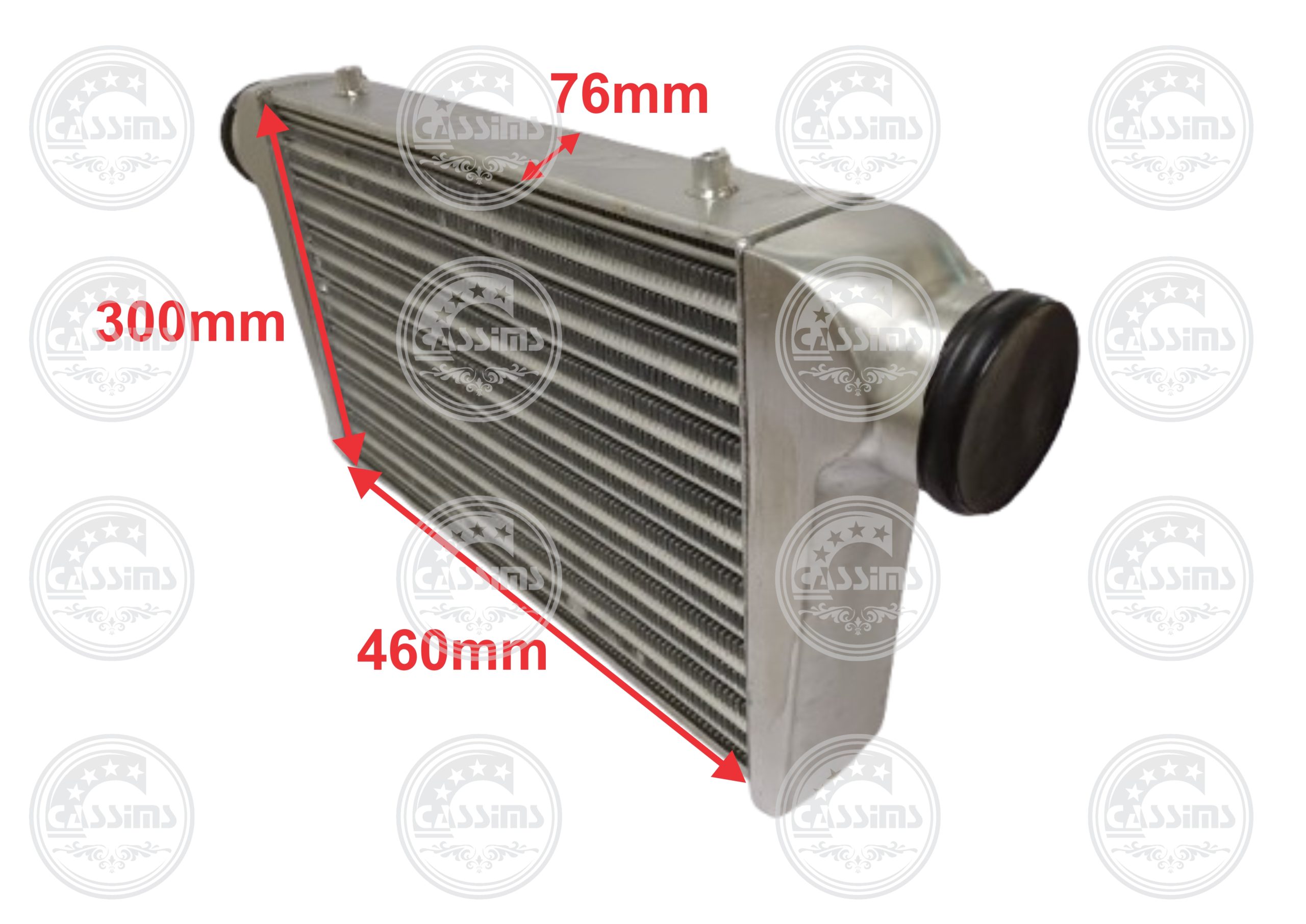 Aluminium Universal Intercooler - 460*300*76