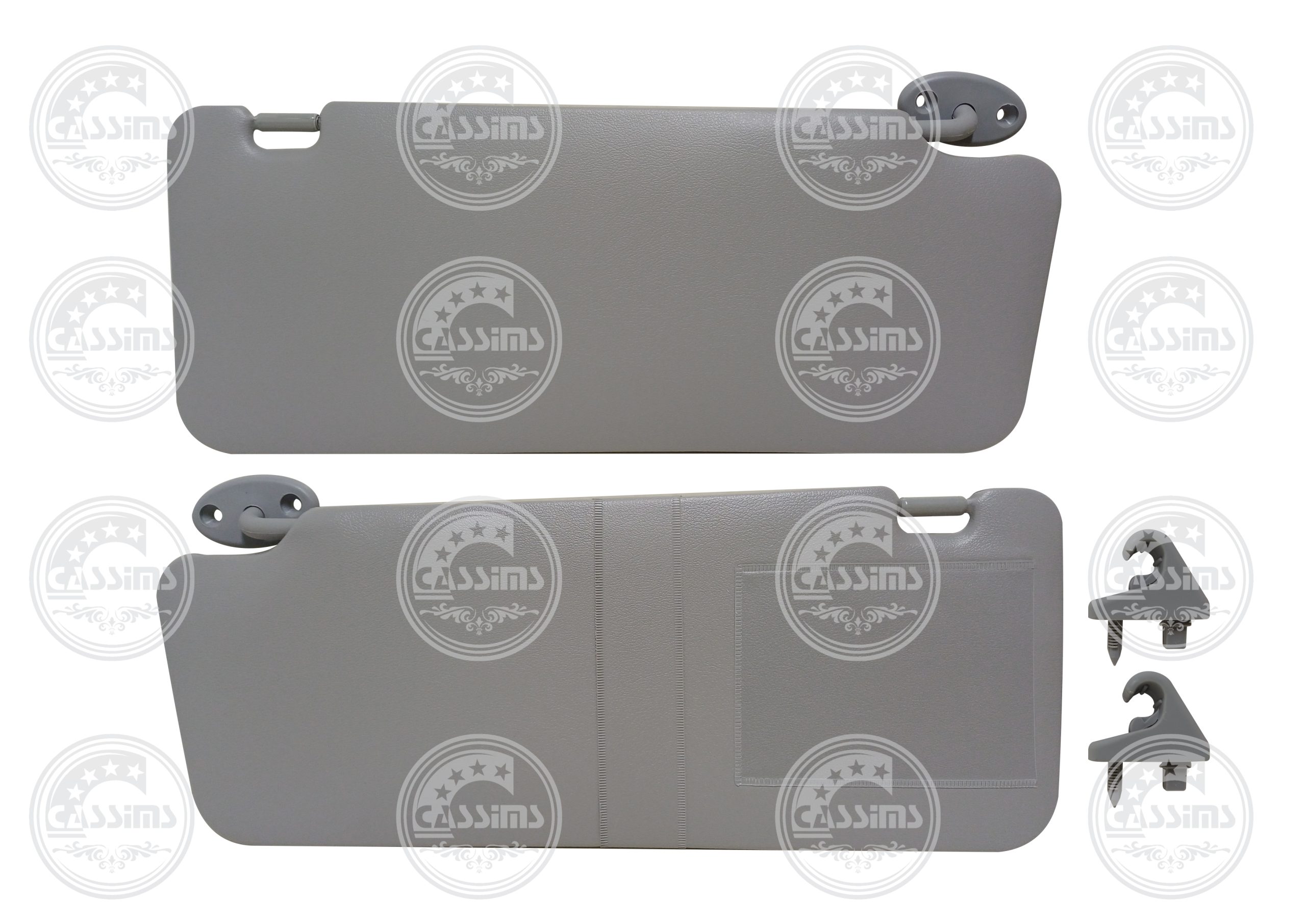 Toyota Hilux VVTI Sunvisors - 2005-2011