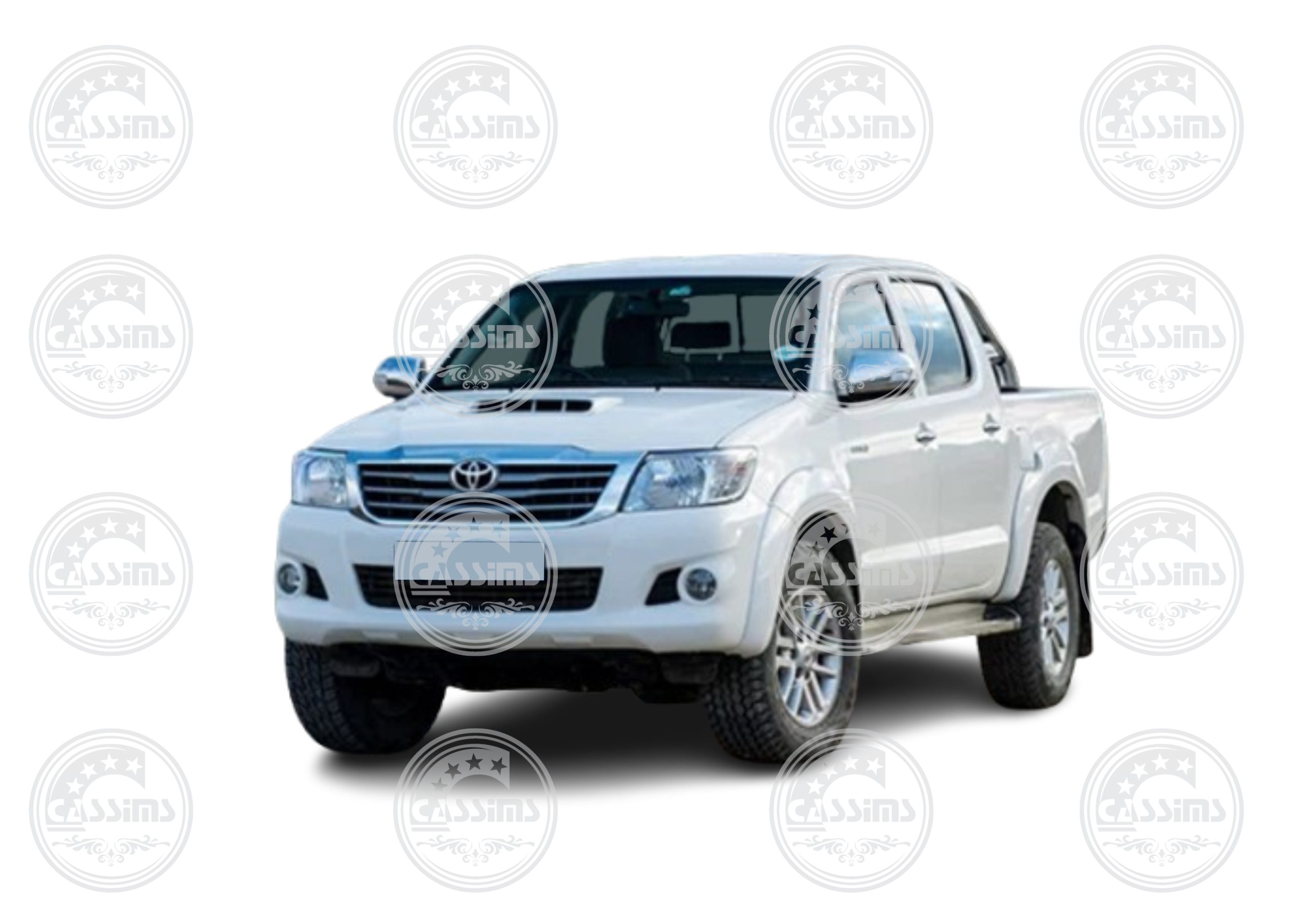 Toyota Hilux VVTI Sunvisors - 2005-2011